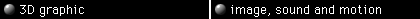3D graphics / image, source and motion